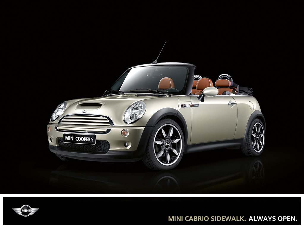 Mini Cabrio Sidewalk