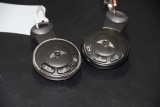 Schwarz lackierter Ring am Schlüssel