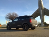 Folierung Mini Countryman S In Schwarz-supermatt / Black-carbon