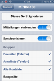 Iphone Io6 Bt Einstellungen