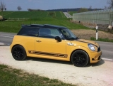 Yellow Cooper S