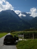 in den Alpen