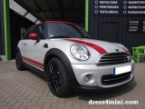 Mini Cooper Dach, Stripes, Spiegel Und 