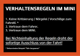 Verhaltensregelnmini