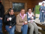 Die Gridgirls beim Gokartfahren