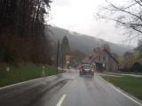 Leichter Regen im Odenwald