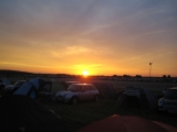 Sonnenuntregang über Let's Mini
