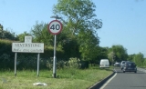 Ortseingang Silverstone