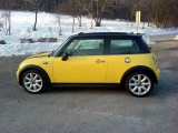 Mini Cooper S Liquid Gelb