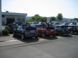 Treffen am Autohaus
