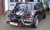 Fahrrad und Lastenträger für Mini-Cooper von Paulchen-System