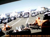 Mini² Webcam At Mini United 2009 Silverstone