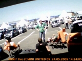 Mini² Webcam At Mini United 2009 Silverstone