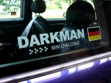 Fahrername Auf Den Seitenscheiben