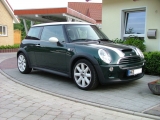 Cooper S british racing green