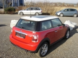 mein Cooper Chili Red/weiß/Chromspiegel