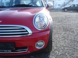 mein Cooper Chili Red/weiß/Chromspiegel
