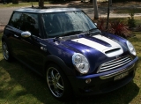 MINIPark Lane in Black Eye Purple Metallic