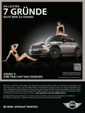 MINI R56 Baker Street "Ihre Frau hat etwas dagegen"-Sujet