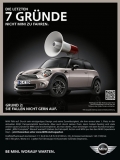 MINI R56 Baker Street "Sie fallen nicht gerne auf"-Sujet