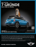 MINI R56 Bayswater "Sie trauen sich nicht hinein"-Sujet