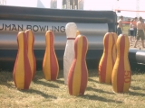 Human Bowling