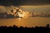 Sonnenuntergang In Langenlois