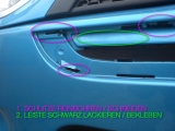 Aero Grill Umbau – Stoßstange