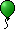 Grüner Balloon